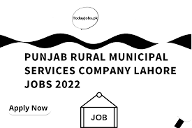 Punjab Rural Municipal Services Company Jobs