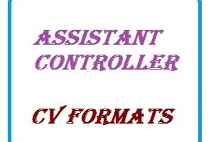Assistant Controller CV Formats