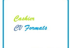 Cashier CV Formats