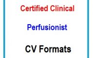 Certified Clinical Perfusionist