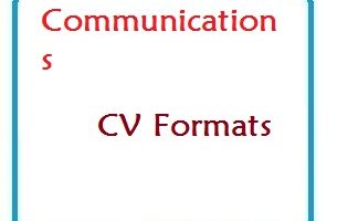 Communications Specialist CV Formats