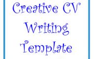 Creative CV writing Template