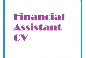 Financial Assistant CV