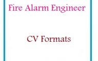 Fire Alarm Engineer CV Formats