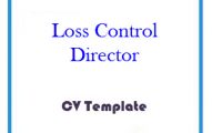 Loss Control Director CV Template