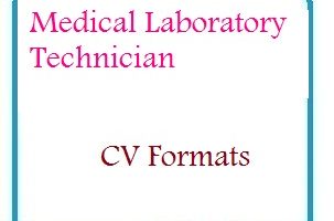 Medical Laboratory Technician CV Formats