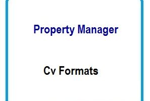 Property Manager CV Formats