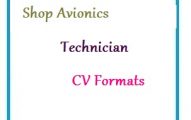 Shop Avionics Technician CV Formats