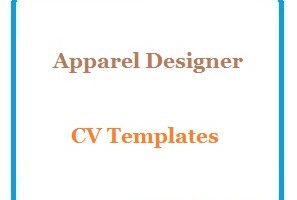 Apparel Designer CV Templates