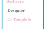 Software Designer Cv Template