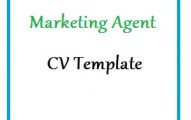 Marketing Agent CV Template