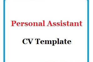 Personal Assistant CV Template