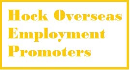 Hock Overseas Employment Promoters Jobs