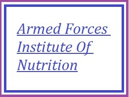 Armed Forces Institute Of Nutrition Jobs