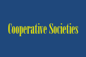 Cooperative Societies Tenders