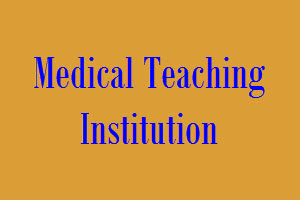 Medical Teaching Institution Tenders
