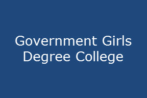 Government Girls Degree College Tenders