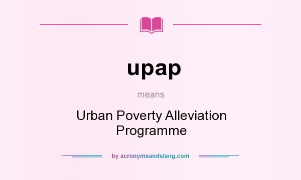 Urban Poverty Alleviation Programme Jobs