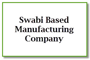 Swabi Based Manufacturing Company Jobs