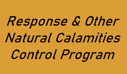 Response & Other Natural Calamities Control Program Jobs