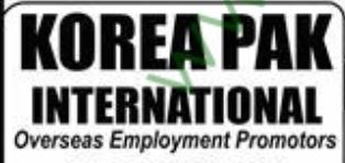 Korea Pak International Overseas Employment Promoters Jobs