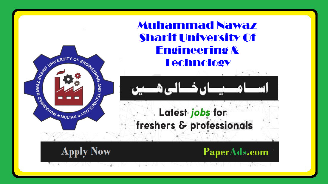Muhammad Nawaz Sharif University Of Engineering & Technology 