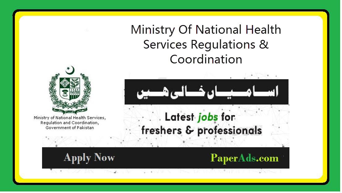 Ministry Of National Health Services Regulations & Coordination 