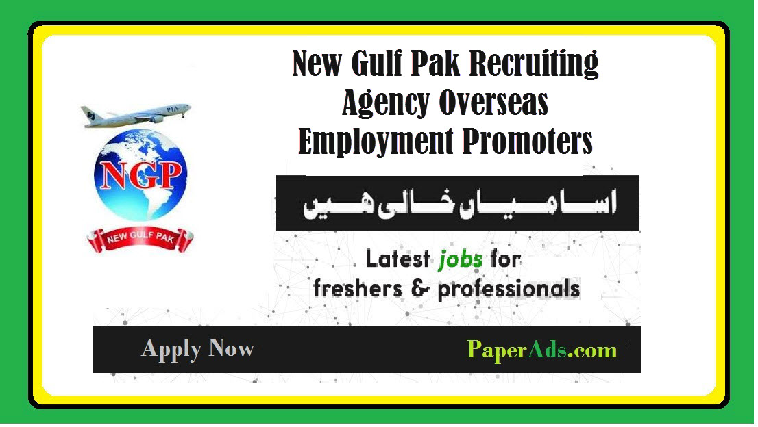 New Gulf Pak Recruiting Agency Overseas Employment Promoters 