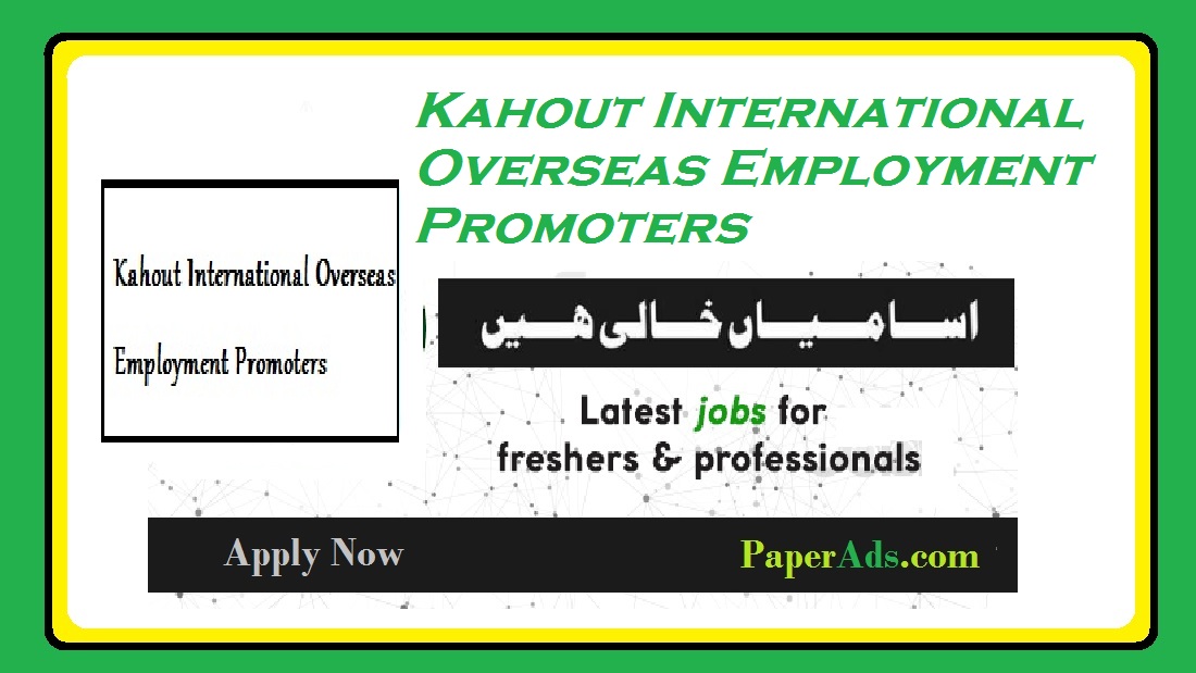 Kahout International Overseas Employment Promoters 