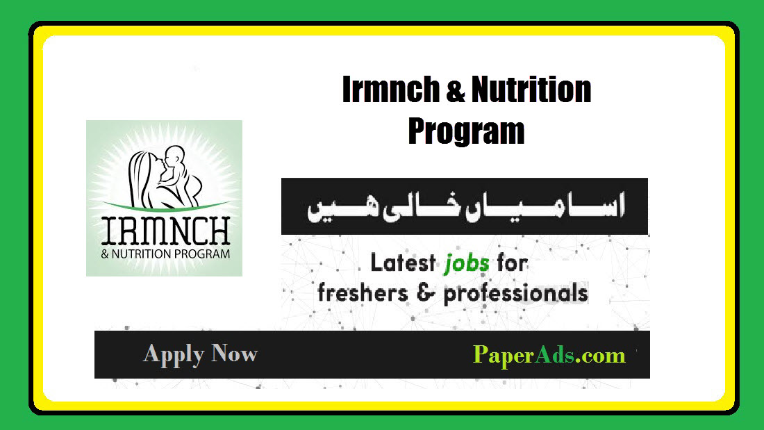 Irmnch & Nutrition Program 