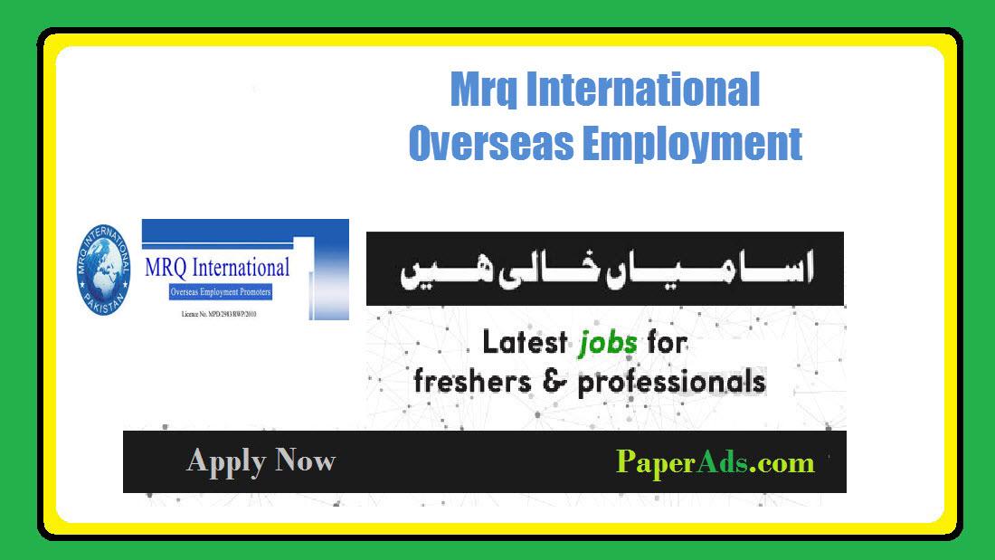 Mrq International Overseas Employment Promoters 