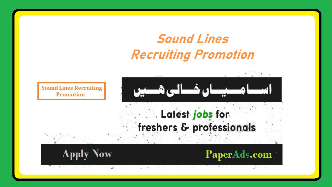 Sound Lines Recruiting Promotion 
